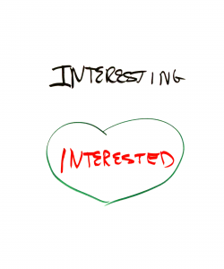 Interesting vs Interested